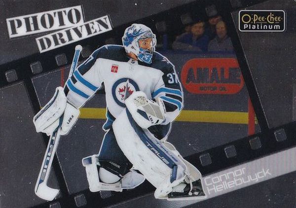 insert karta CONNOR HELLEBUYCK 23-24 OPC Platinum Photo Driven číslo PD-10